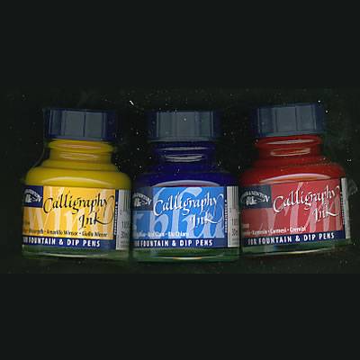 Winsor and Newton Calligraphy Inks Winsor and Newton Calligraphy Inks